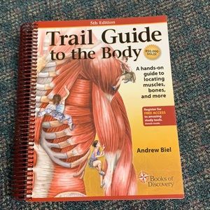 TRAIL GUIDE TO THE BODY 5TH EDITION like new condition!!